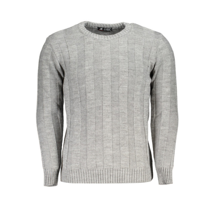 PULL GRIS POUR HOMME US GRAND