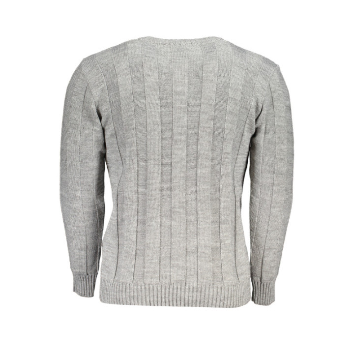 PULL GRIS POUR HOMME US GRAND
