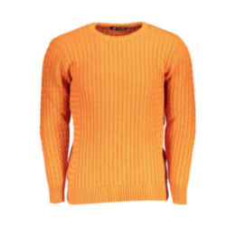 PULL ORANGE POUR HOMMES US GRAND