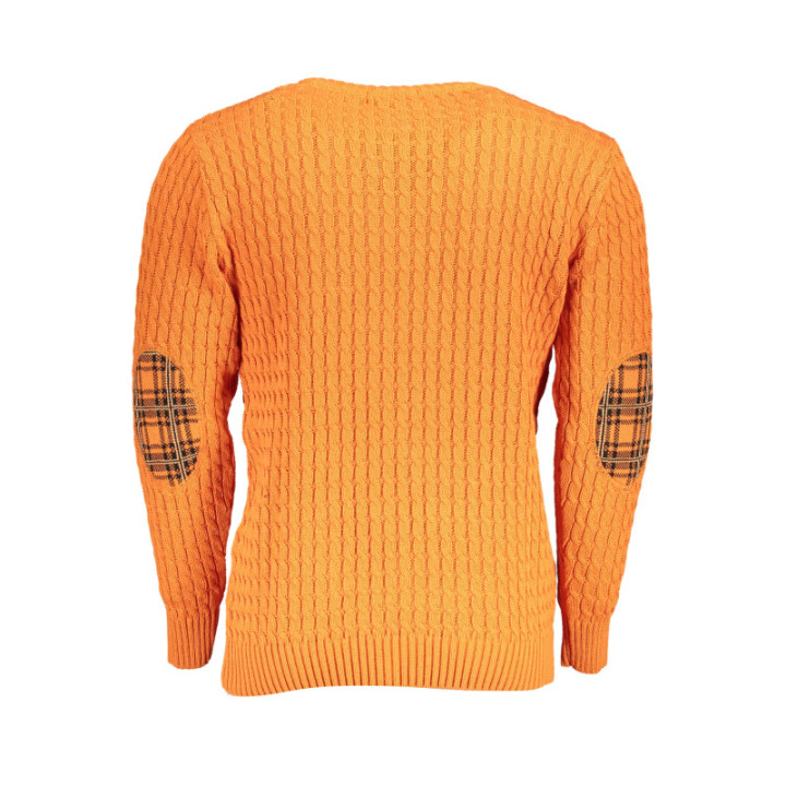 PULL ORANGE POUR HOMMES US GRAND
