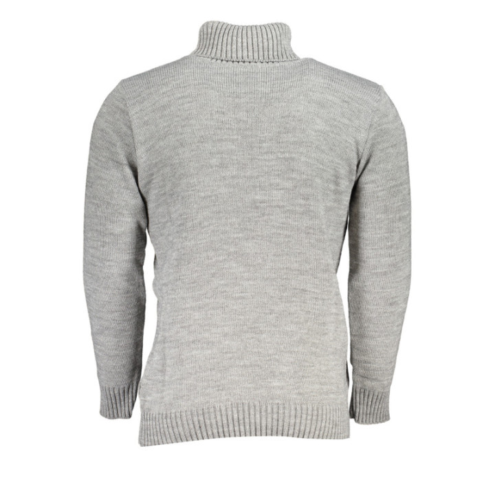 PULL GRIS POUR HOMME US GRAND