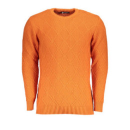 PULL ORANGE POUR HOMMES US GRAND