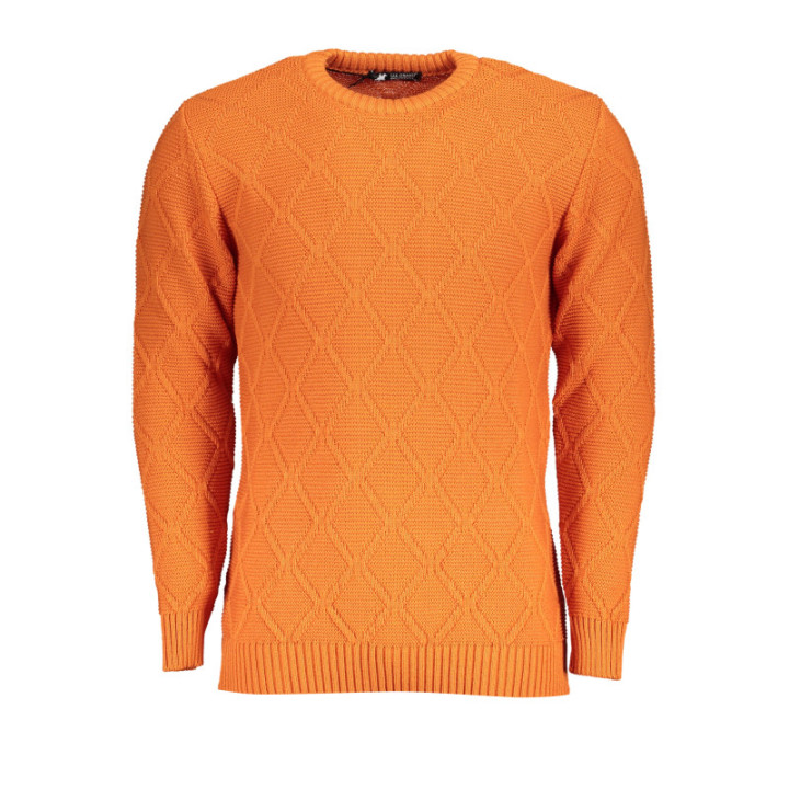 PULL ORANGE POUR HOMMES US GRAND