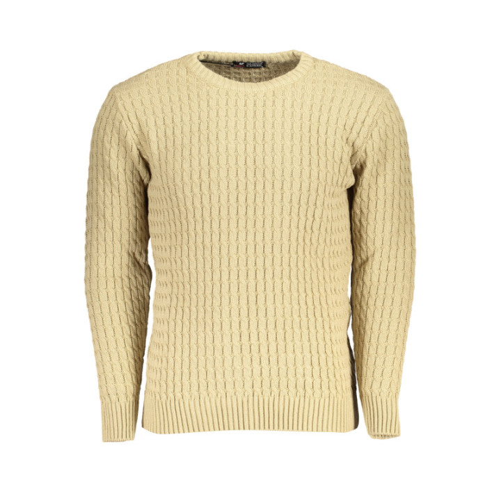 PULL BEIGE POUR HOMME US GRAND