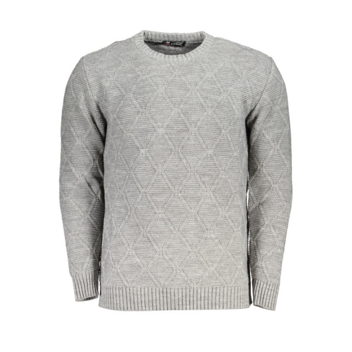 PULL GRIS POUR HOMME US GRAND