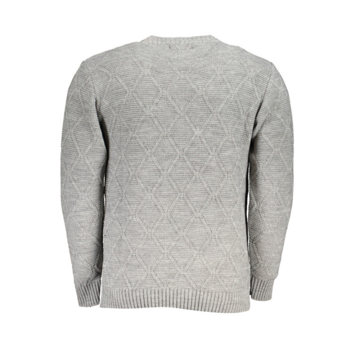 PULL GRIS POUR HOMME US GRAND