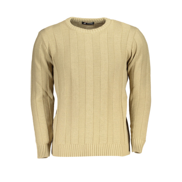 PULL BEIGE POUR HOMME US GRAND