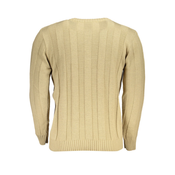 PULL BEIGE POUR HOMME US GRAND