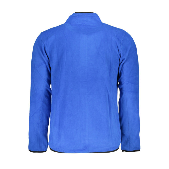 SWEAT-SHIRT ZIPPÉ BLEU GIAN MARCO VENTURI POUR HOMME