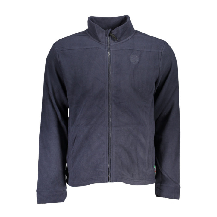 SWEAT-SHIRT ZIPPÉ BLEU GIAN MARCO VENTURI POUR HOMME