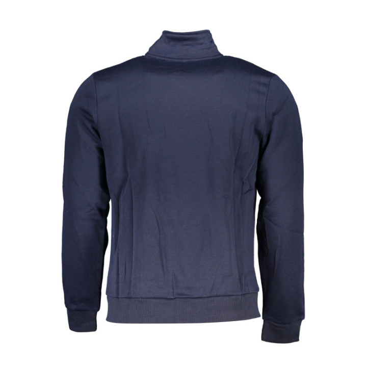 SWEAT-SHIRT ZIPPÉ BLEU GIAN MARCO VENTURI POUR HOMME