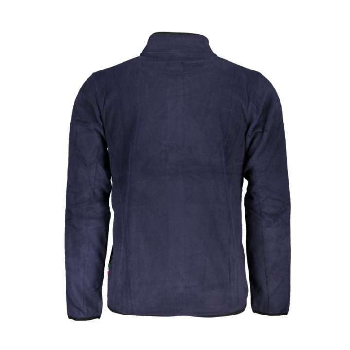 SWEAT-SHIRT ZIPPÉ BLEU GIAN MARCO VENTURI POUR HOMME