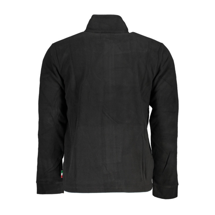 SWEAT-SHIRT ZIPPÉ NOIR GIAN MARCO VENTURI POUR HOMMES