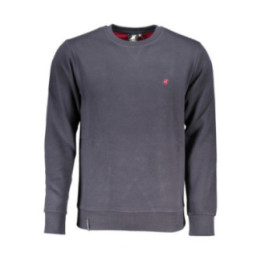 SWEAT-SHIRT BLEU À FERMETURE ÉCLAIR POUR HOMME US GRAND