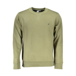 SWEAT-SHIRT VERT À FERMETURE ÉCLAIR POUR HOMME US GRAND