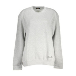 SWEAT-SHIRT SANS FERMETURE ÉCLAIR GRIS POUR FEMME CAVALLI CLASS