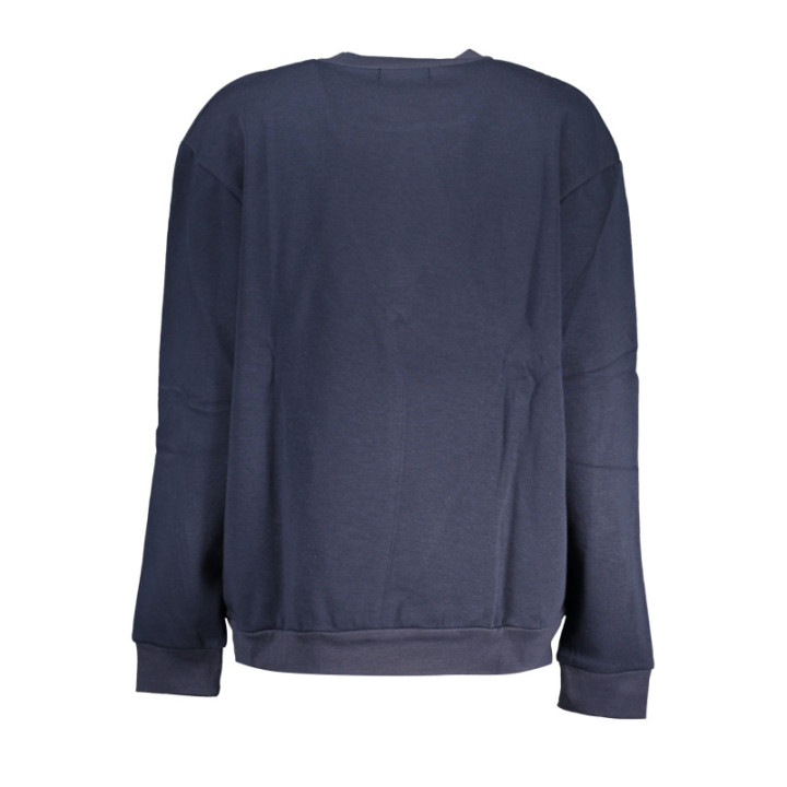 CAVALLI SWEAT-SHIRT SANS FERMETURE FEMME CLASS BLEU