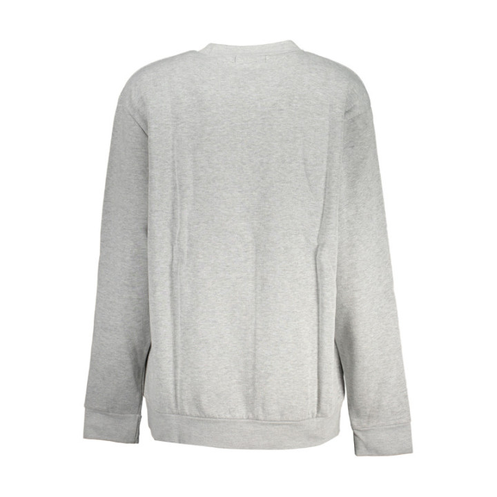 SWEAT-SHIRT SANS FERMETURE FEMME CAVALLI CLASS GRIS