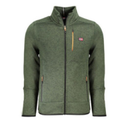 NORVÈGE 1963 SWEAT-SHIRT ZIPPÉ VERT POUR HOMME