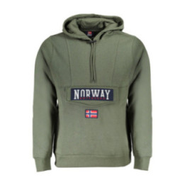 NORVÈGE 1963 SWEAT-SHIRT SANS FERMETURE ÉCLAIR HOMME VERT