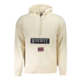NORVÈGE 1963 SWEAT-SHIRT SANS FERMETURE ÉCLAIR HOMME BEIGE