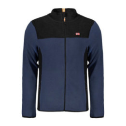 SWEAT-SHIRT ZIPPÉ HOMME NORVÈGE 1963 BLEU