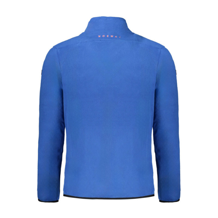 SWEAT-SHIRT ZIPPÉ HOMME NORVÈGE 1963 BLEU