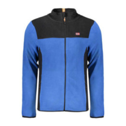 SWEAT-SHIRT ZIPPÉ HOMME NORVÈGE 1963 BLEU