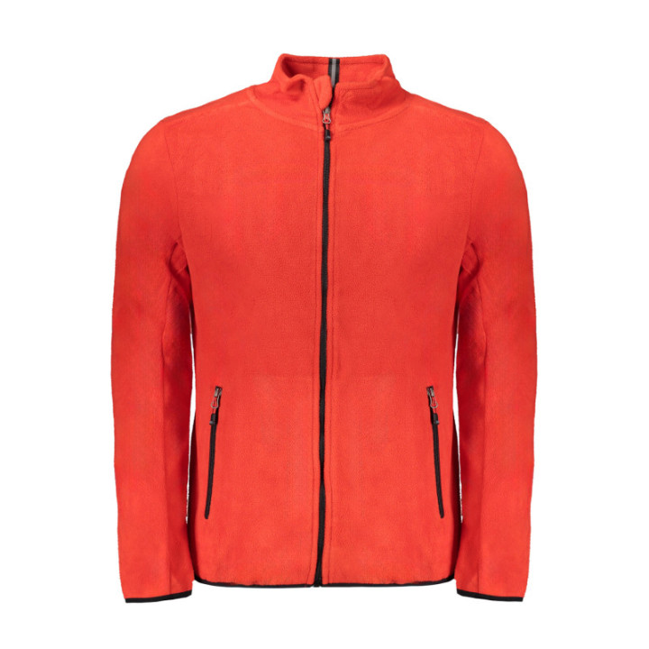 NORVÈGE 1963 SWEAT-SHIRT ZIPPÉ ROUGE POUR HOMME