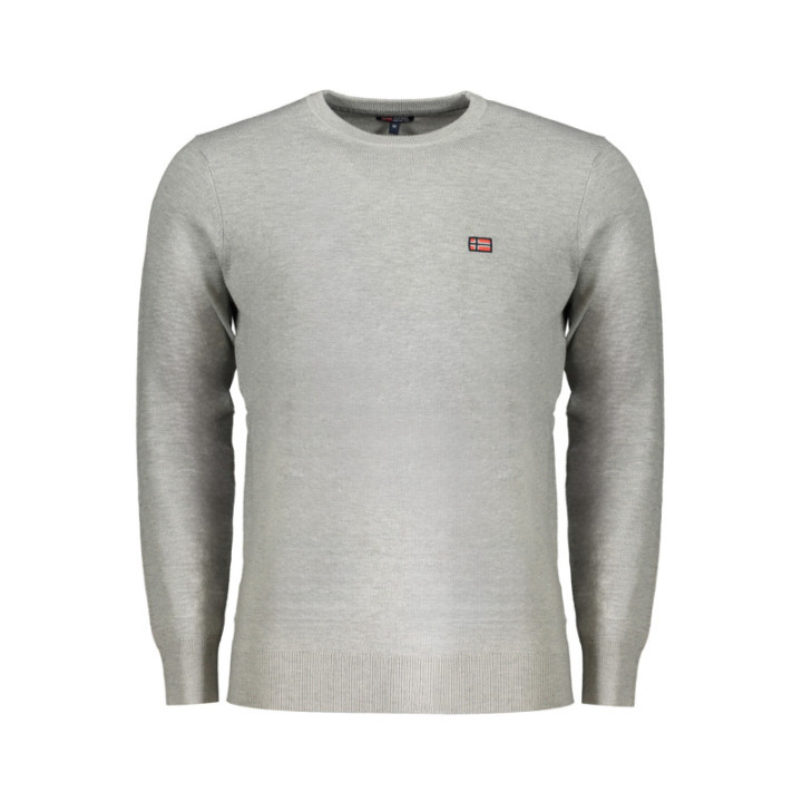 NORVÈGE 1963 MAILLOT GRIS HOMME