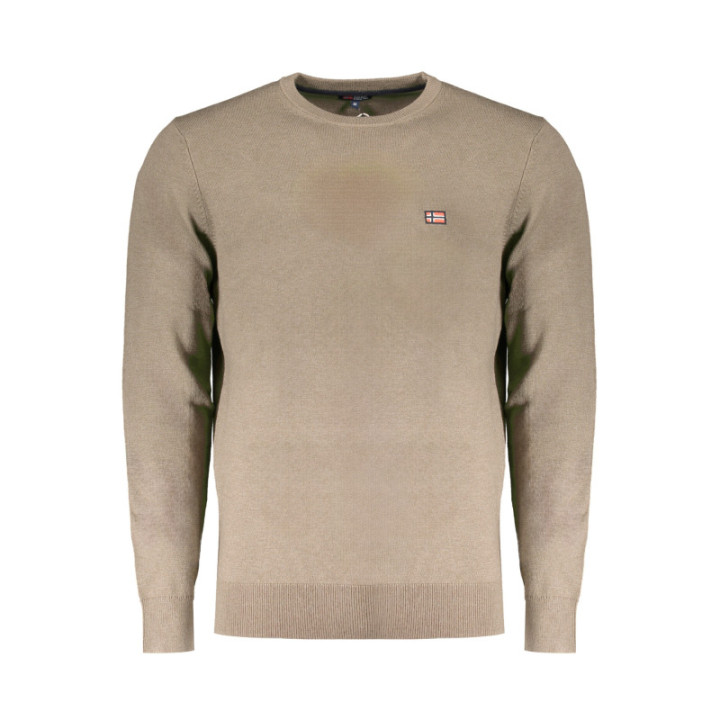 MAILLOT HOMME NORVÈGE 1963 MARRON