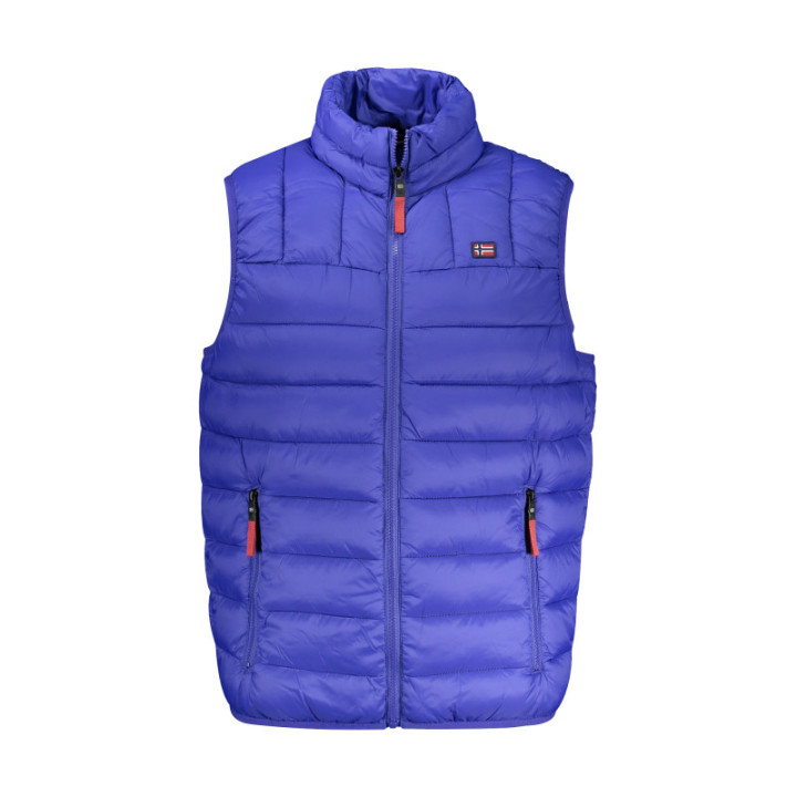 NORVÈGE 1963 SANS MANCHES HOMME BLEU
