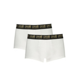 BOXER CAVALLI CLASS HOMME BLANC