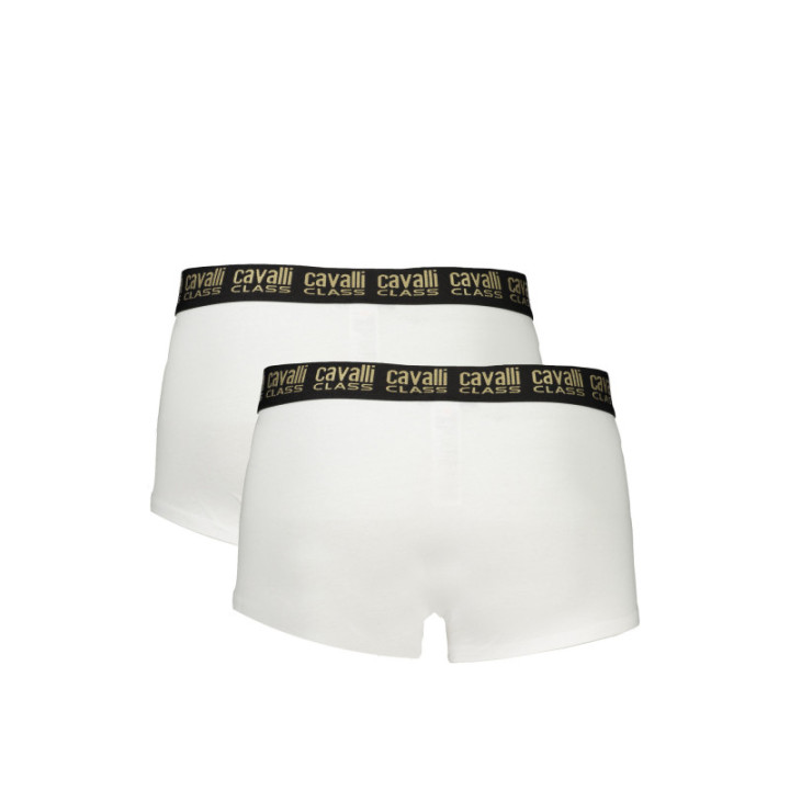 BOXER CAVALLI CLASS HOMME BLANC