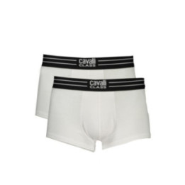 BOXER CAVALLI CLASS HOMME BLANC