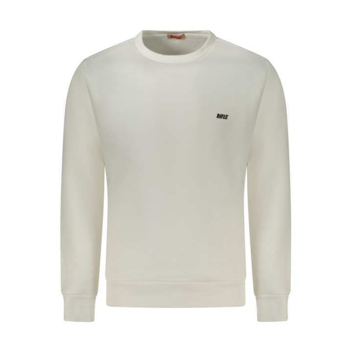 SWEAT-SHIRT RIFLE SANS ZIP HOMME BLANC