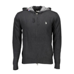 CARDIGAN NOIR POUR HOMME US POLO ASSN.