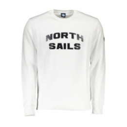 Sweat zippé North Sails pour homme, blanc