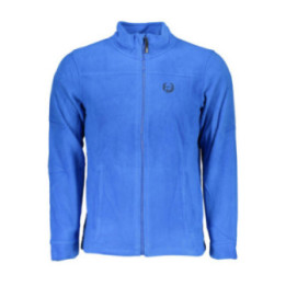 SWEAT-SHIRT ZIPPÉ BLEU POUR HOMME GIAN MARCO VENTURI
