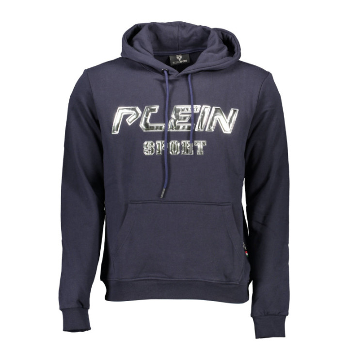 SWEAT-SHIRT PLEIN SPORT SANS ZIP HOMME BLEU