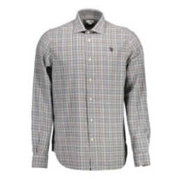 Chemise à manches longues pour homme US POLO ASSN., grise