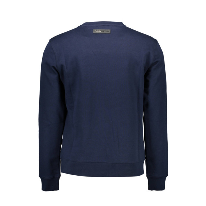 SWEAT-SHIRT PLEIN SPORT SANS ZIP HOMME BLEU