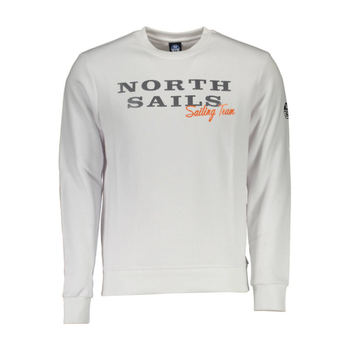 Sweat zippé North Sails pour homme, blanc