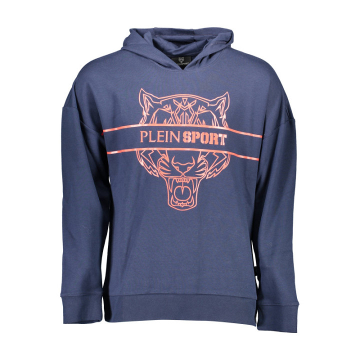SWEAT-SHIRT PLEIN SPORT SANS ZIP HOMME BLEU