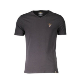 T-SHIRT D'EXTÉRIEUR NOIR POUR HOMME AERONAUTICA MILITARE