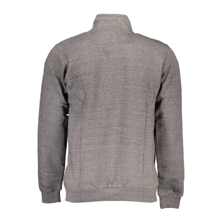 SWEAT-SHIRT ZIPPÉ POUR HOMME GIAN MARCO VENTURI GRIS