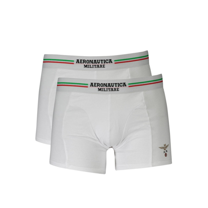 BOXER HOMME AERONAUTICA MILITARE BLANC