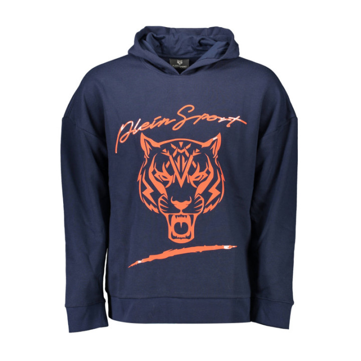 SWEAT-SHIRT PLEIN SPORT SANS ZIP HOMME BLEU