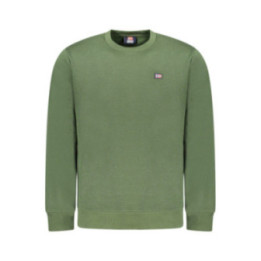 Sweat-shirt zippé pour homme Norvège 1963, vert