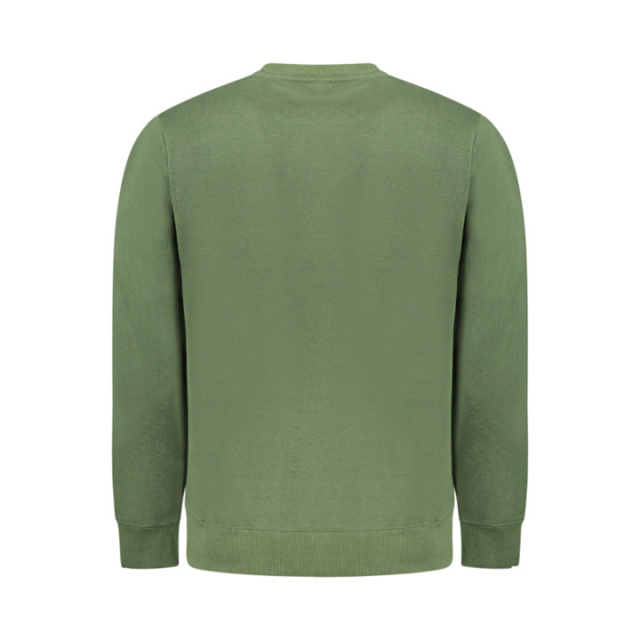 Sweat-shirt zippé pour homme Norvège 1963, vert